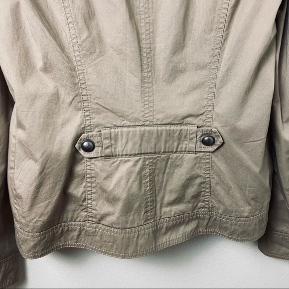 Esprit Jacket.  Tan.  Sz  8. - Picture 9 of 16